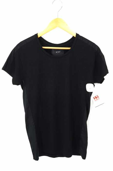 wjk（ダブルジェイケイ） サイドライン半袖Tシャツ メンズ トップス