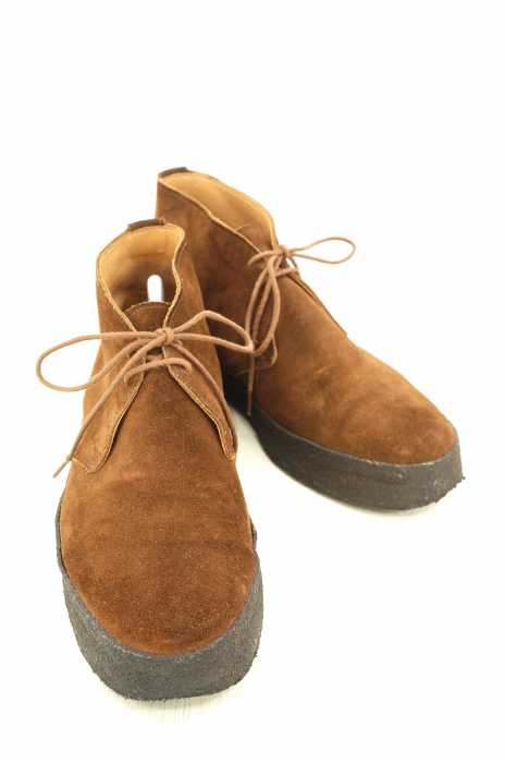 USED古着 (ユーズドフルギ) MADE IN ENGLAND スエードチャッカブーツ メンズ シューズ