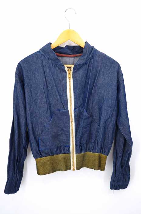 USED古着  （ユーズドフルギ） TALONジップ デニムジャケット レディース アウター