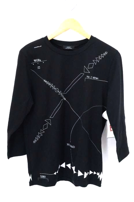 5351 POUR LES HOMMES（ゴーサンゴーイチプールオム） デザインプリントコットンTシャツ メンズ トップス