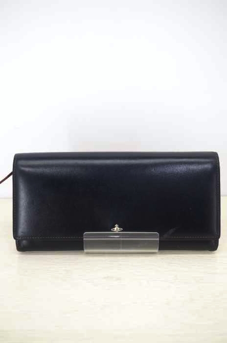 Vivienne Westwood（ヴィヴィアンウエストウッド） オーブモチーフ レザー長財布 レディース 財布・ケース