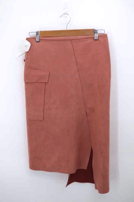 mode robe(モードローブ) アシンメトリースウェードスカート レディース スカート