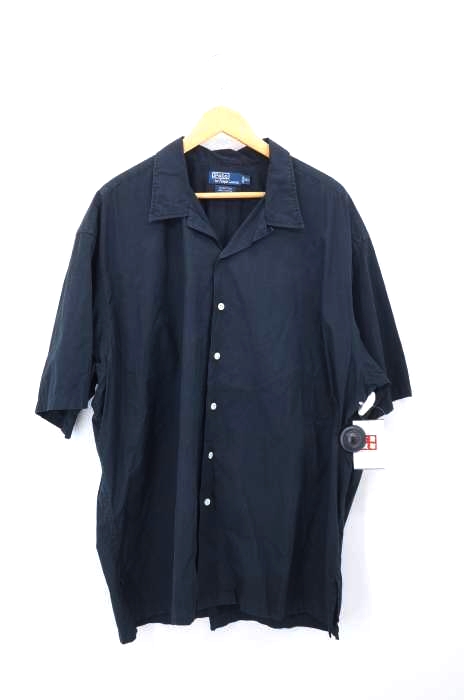 POLO RALPH LAUREN（ポロラルフローレン） 90s コットン 開襟シャツ 無刺繍 メンズ トップス