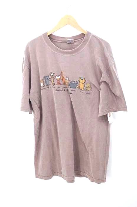 CRAZY SHIRTS（クレイジーシャツ） Adopt-a-Cat プリントTシャツ メンズ トップス