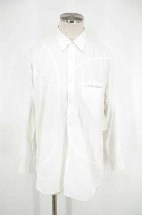 COMME des GARCONS HOMME PLUS （コムデギャルソンオムプリュス） AD1992 サークルカットシャツ メンズ トップス