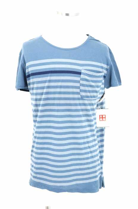 Dr Denim （ドクターデニム） ボーダーポケットTシャツ メンズ トップス