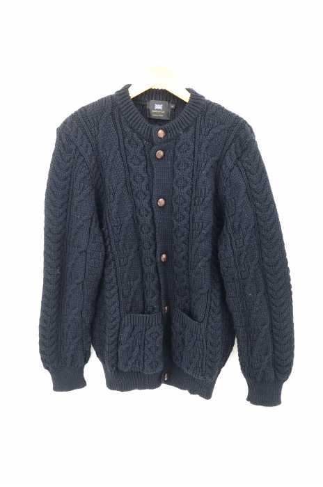Freak S Store フリークスストア Made In Uk ケーブルクルーネックカーディガン メンズ トップス ブランド古着買取販売バズストア