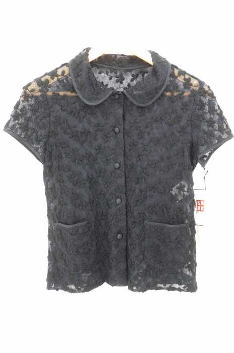 49AV.Junko Shimada（フォーティーナインアヴェニュージュンコシマダ） 総レースラウンドカラーシャツ レディース トップス