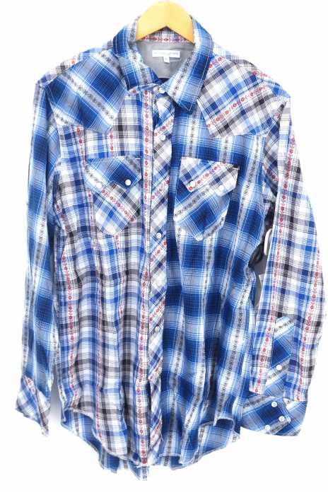 ENGINEERED GARMENTS NEW YORK（エンジニアド ガーメンツ） 19SS WESTERN SHIRT DOBBY SHADOW PLAID メンズ トップス