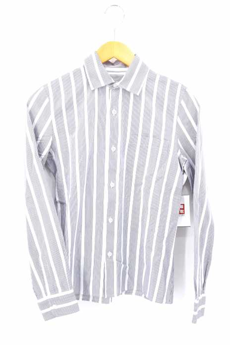 APC（アーペーセー） ストライプ柄ボタンシャツ レディース トップス