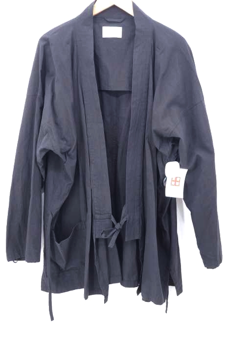 URU（ウル） COTTON SILK GLENCHECK HANTEN メンズ アウター