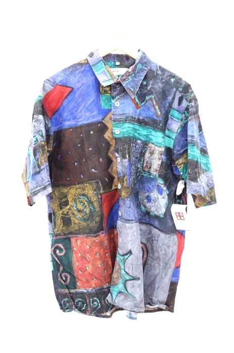 angelo litrico（アンジェロリトリコ） 総柄シャツ メンズ トップス