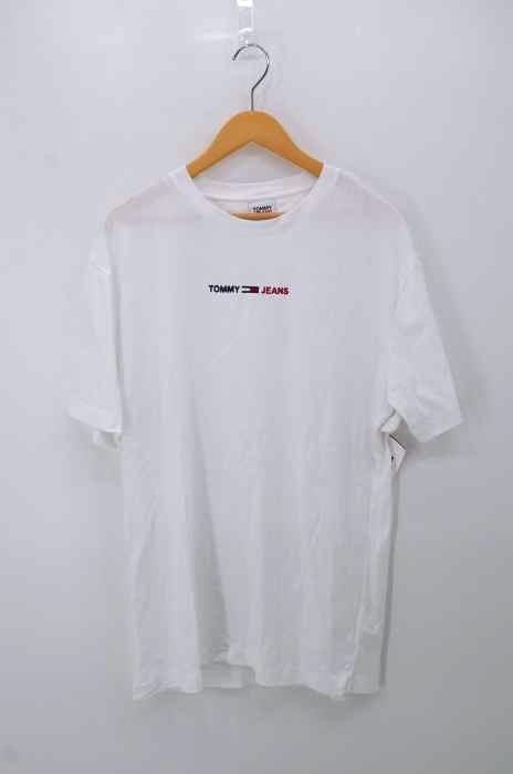 tommy jeans(トミージーンズ) ロゴ刺繍Tシャツ メンズ トップス