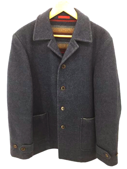 23区 HOMME(ニジュウサンクオム) yorkshire tweed by moon ウールコート メンズ アウター
