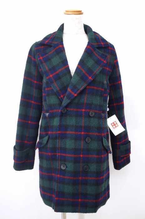 X-girl (エックスガール) LONG PEA COAT レディース アウター