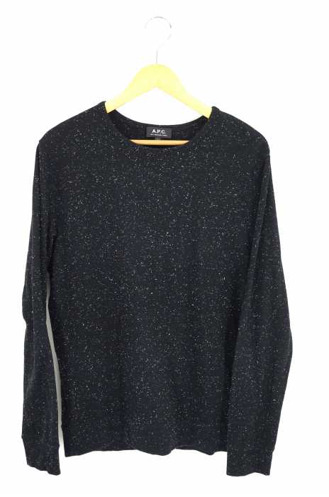 A.P.C. （アーペーセー） マーブル柄クルーネックカットソー メンズ トップス