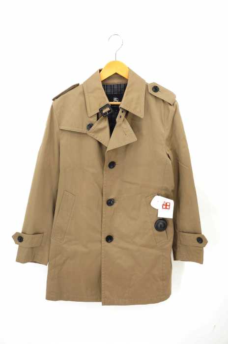 BURBERRY BLACK LABEL (バーバリーブラックレーベル) ショートトレンチコート メンズ アウター