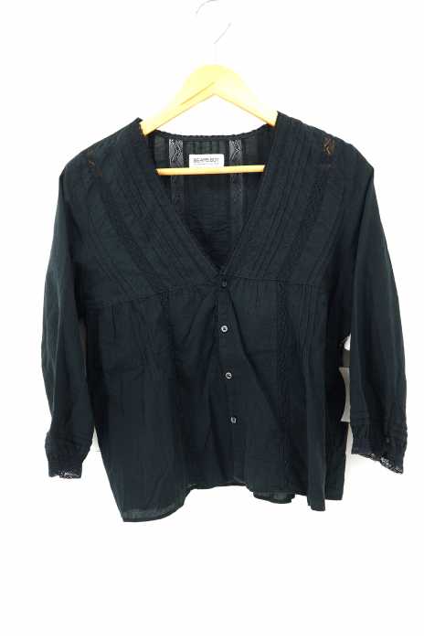 BEAMS BOY （ビームスボーイ） ヴィンテージ レース 7部袖ブラウス レディース トップス