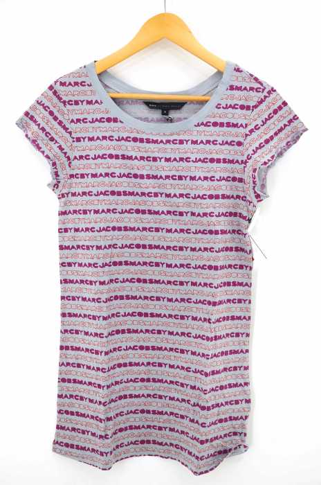 Marc by Marc Jacobs (マークバイマークジェイコブス) ロゴプリントクルーネックTシャツ レディース トップス