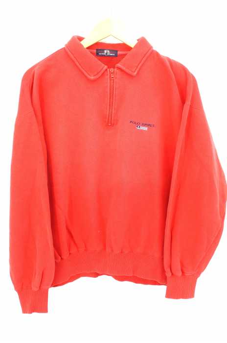 USED古着  （ユーズドフルギ） POLO SPRIT ハーフジップスウェットシャツ メンズ トップス