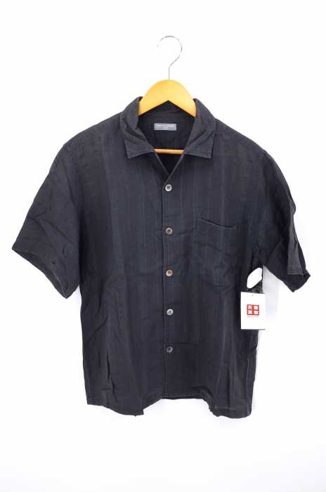 COMME des GARCONS HOMME (コムデギャルソンオム) AD2000 顔料プリント 開襟シャツ メンズ トップス