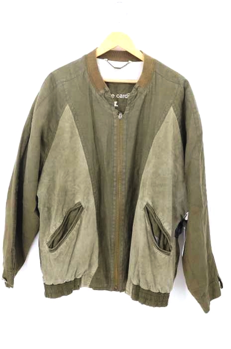 pierre cardin(ピエールカルダン) OLD 素材切替ミリタリージップアップブルゾン メンズ アウター