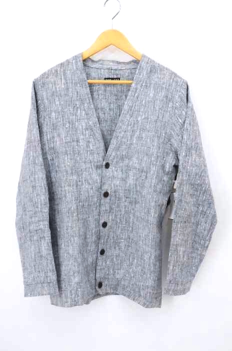 FRANK LEDER(フランクリーダー) リネンカーディガン メンズ トップス