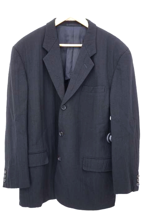 COMME des GARCONS HOMME（コムデギャルソンオム） AD1998 シワ加工ウールシングル3Bジャケット メンズ アウター