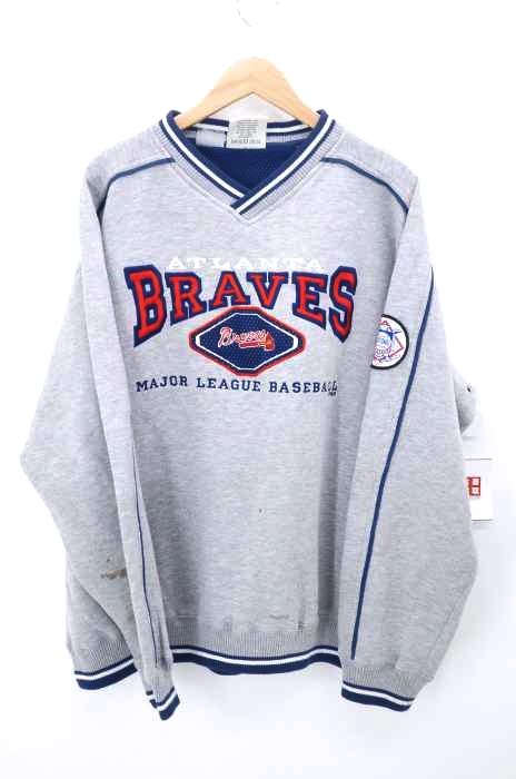 Lee SPORT(リースポーツ) BRAVES リブ切替スウェット メンズ トップス