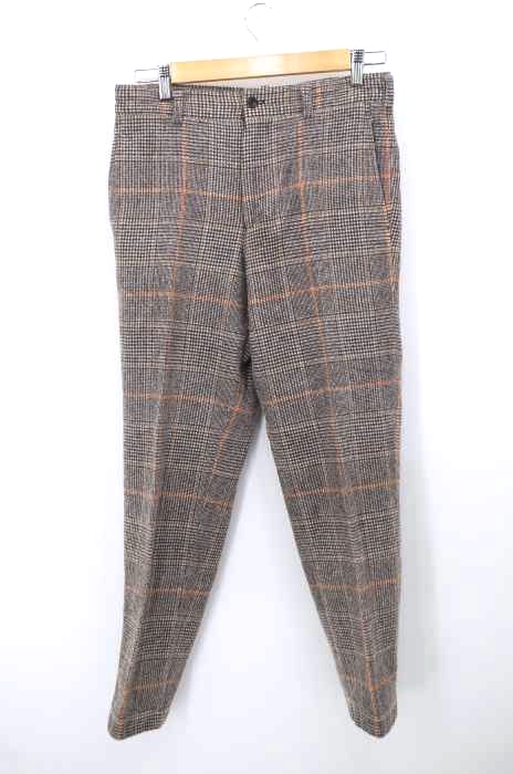 tricot COMME des GARCONS（トリココムデギャルソン） AD2006 グレンチェック ウールテーパードスラックスパンツ レディース パンツ
