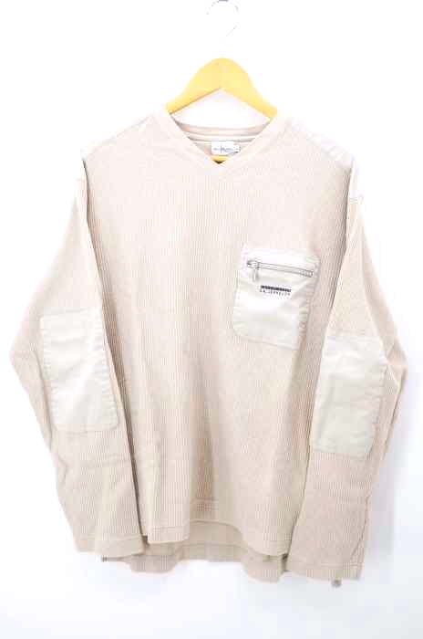 Calvin Klein Jeans(カルバンクラインジーンズ) 90~00S ミリタリーパッチリブトップス メンズ トップス