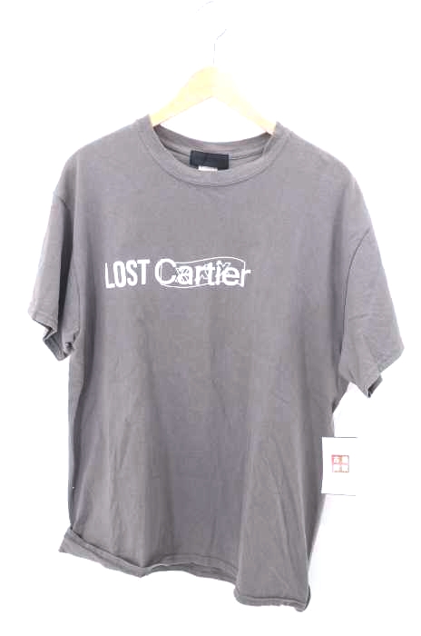 GOD SELECTION XXX（ゴッドセレクショントリプルエックス） Lost Cartier プリントTシャツ メンズ トップス