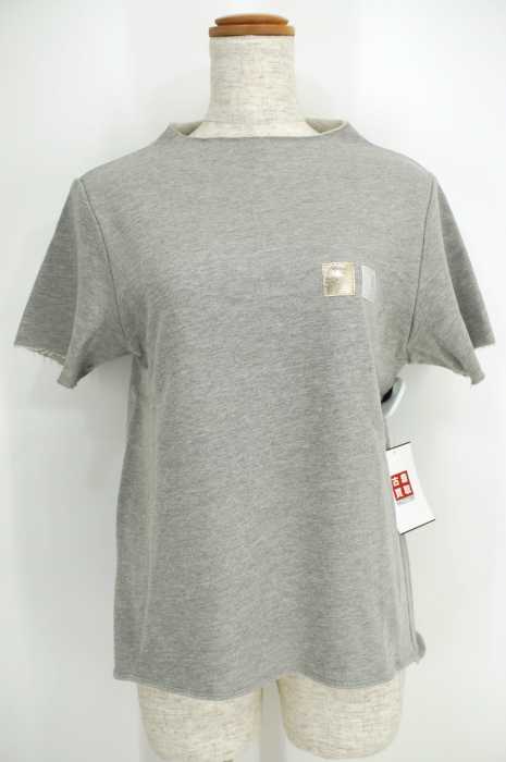CHIHIRO YASUDA （チヒロヤスダ） 箔付きスウェットTシャツ レディース トップス