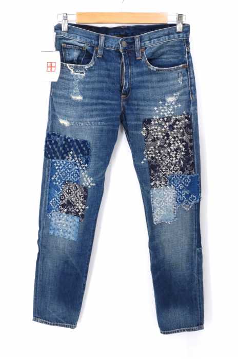 DENIM & SUPPLY RALPH LAUREN （デニムアンドサプライ ラルフローレン） パッチワーク レディース パンツ