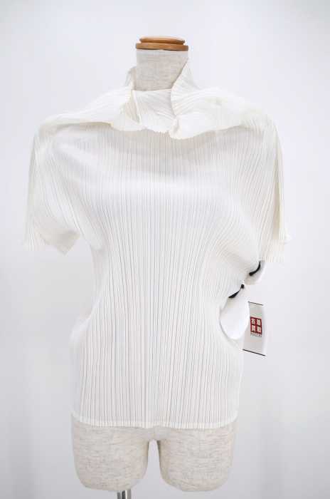 PLEATS PLEASE ISSEY MIYAKE （プリーツプリーズイッセイミヤケ） ハイネックプリーツトップス レディース トップス