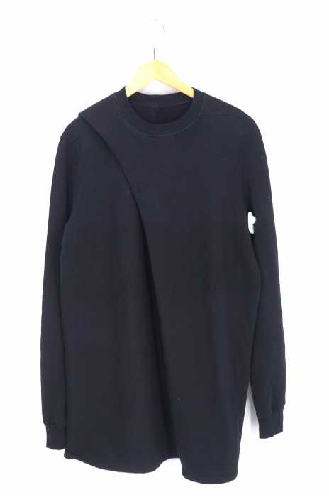 DRKSHDW （ダークシャドウ） MOODY NEW DRAPED SWEATER ラップロングスウェット メンズ トップス
