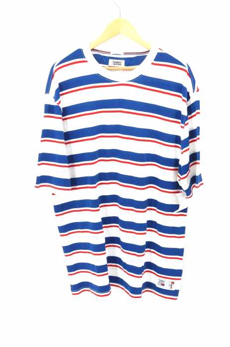 tommy jeans（トミージーンズ） 19SS カラーボーダーTシャツ メンズ トップス