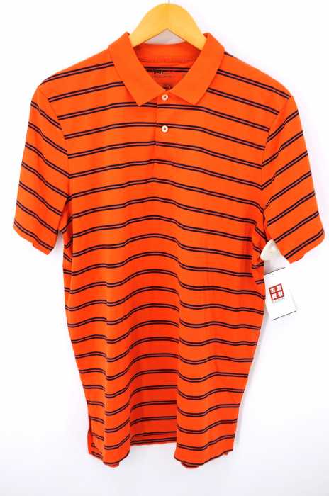 RLX RALPH LAUREN (アールエルエックスラルフローレン) ストレッチナイロンボーダー柄ポロシャツ メンズ トップス