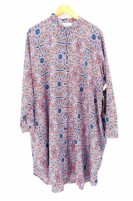 MONKI（モンキ） 総柄シャツワンピース レディース ワンピース