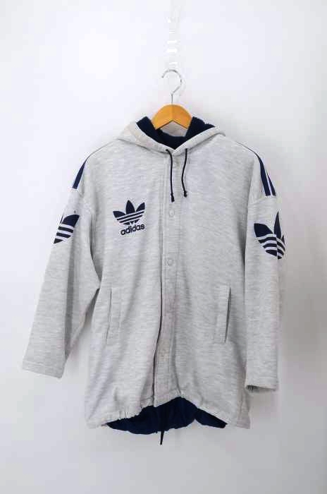 adidas（アディダス） 裏ボアスナップボタンパーカー メンズ トップス