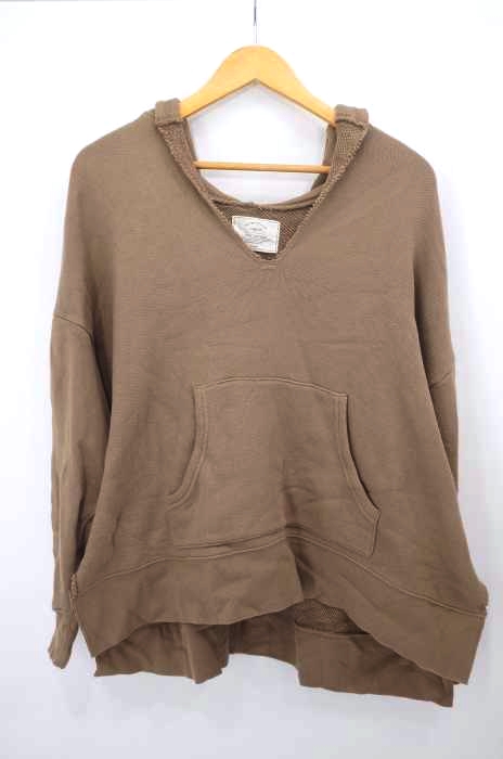 Ungrid（アングリッド） ネックスリットワイドパーカー レディース トップス