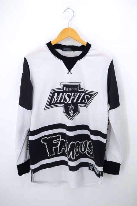 FAMOUS STARS AND STRAPS（フェイマススターズアンドストラップス） メッシュジャージー ゲームシャツ Misfits メンズ トップス