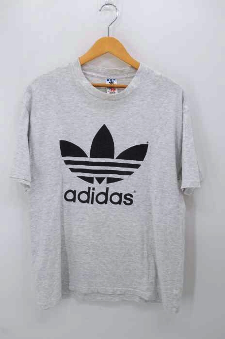 adidas（アディダス） 万国旗タグ トレフォイルロゴプリントTシャツ メンズ トップス