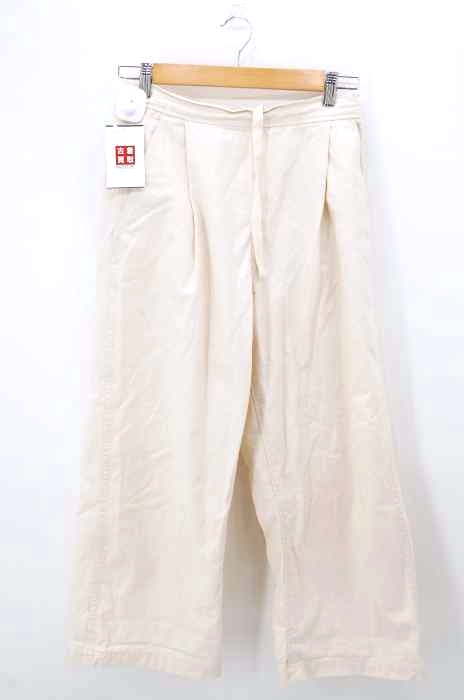 GRANDMA MAMA DAUGHTER（グランドママドーター） 20SS ネップキャンバスワークパンツ レディース パンツ