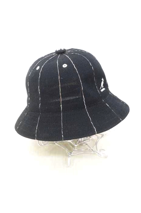 KANGOL（カンゴール） BROKEN STITCH ストライプ柄ボーラーハット メンズ 帽子