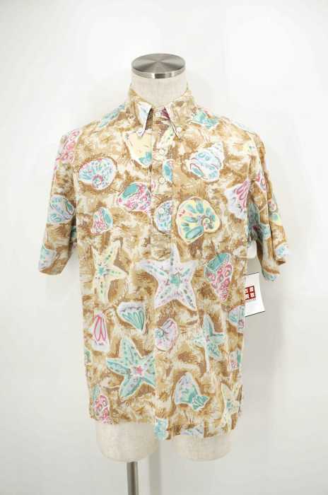 Reyn Spooner （レインスプーナー） コットンプルオーバーアロハシャツ メンズ トップス