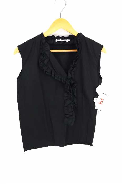 JIL SANDER (ジルサンダー) フリルブラウス レディース トップス