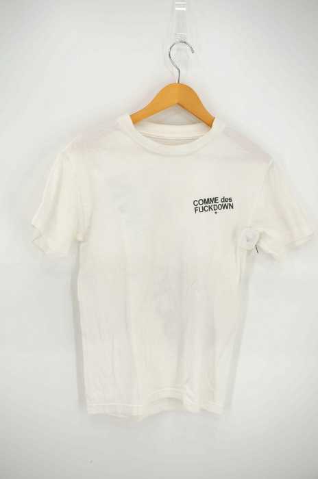 SSUR/COMME des FUCKDOWN （） ロゴプリントTEE メンズ トップス