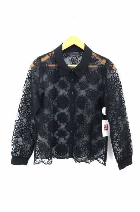 Heather（ヘザー） 花柄　シースルー　ブラウス レディース トップス