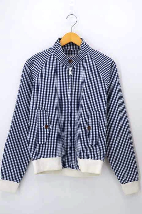 MAISON KITSUNE(メゾンキツネ) ギンガムチェックハリントン メンズ アウター